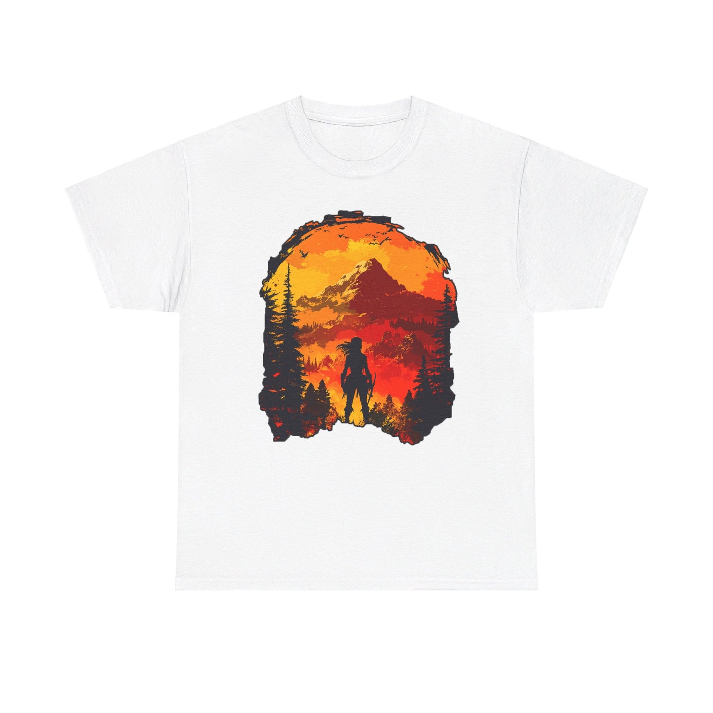 The Frontier Calls Unisex Heavy Cotton Tee
