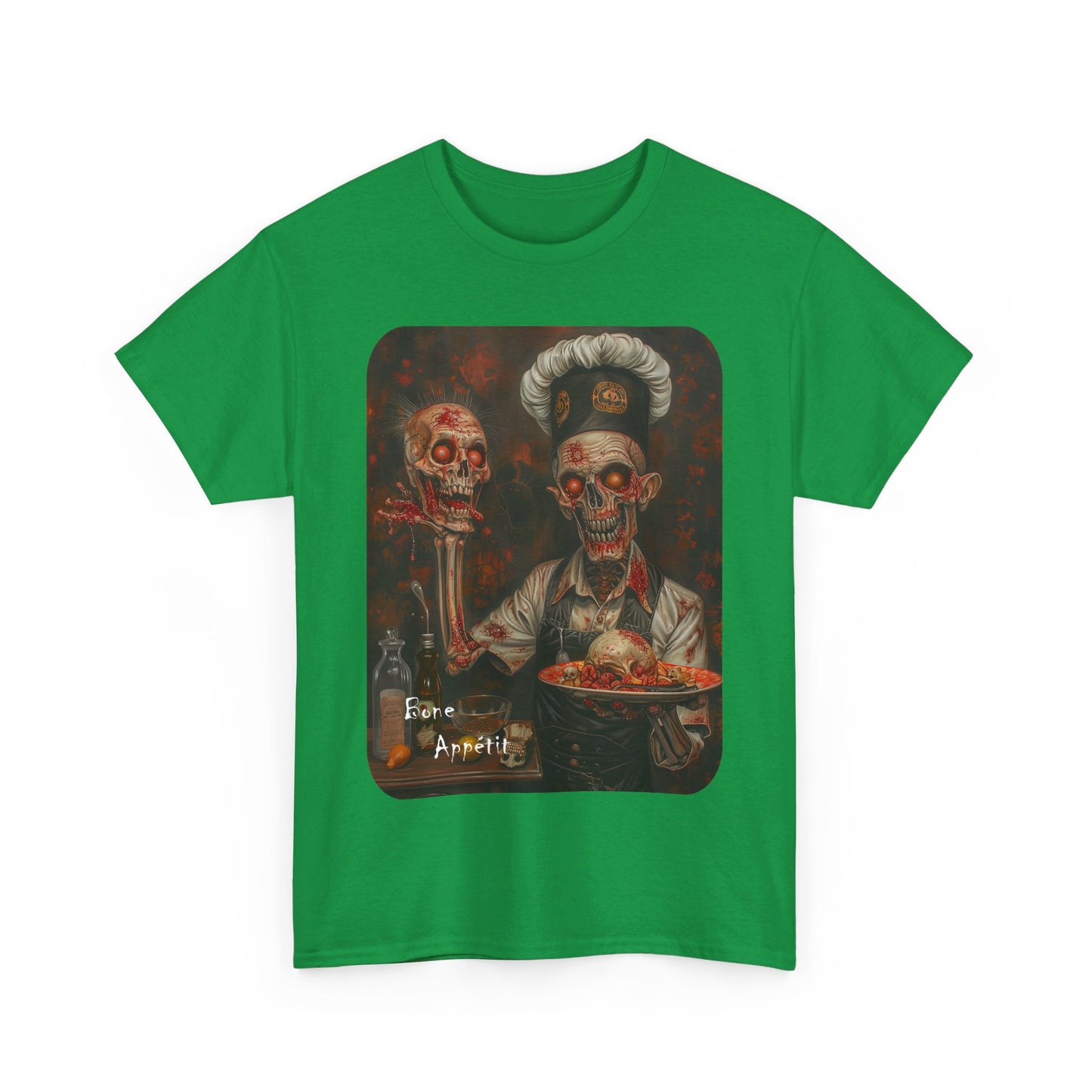 Fitzboyzprintz Bone Appetit Unisex Heavy Cotton Tee