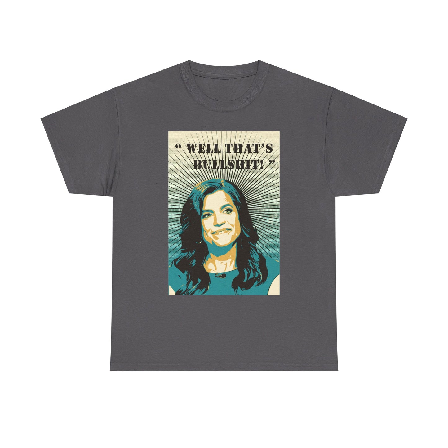 That's Bullshit Blue Unisex Heavy Cotton Tee