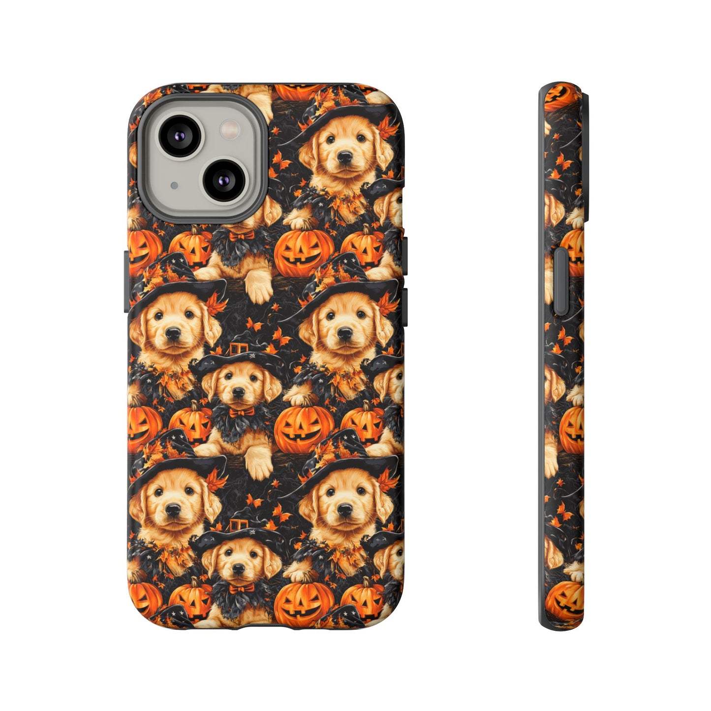 Happy Howl-O-Ween Golden Retriever Tough Case