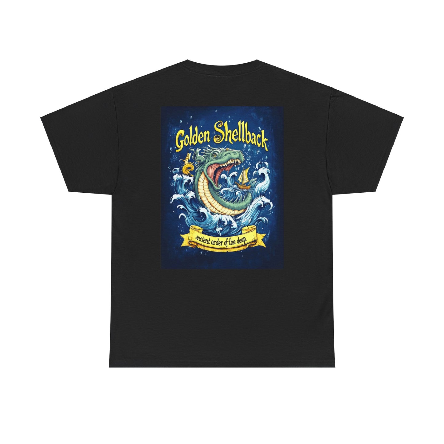 Golden shellback Unisex Heavy Cotton Tee