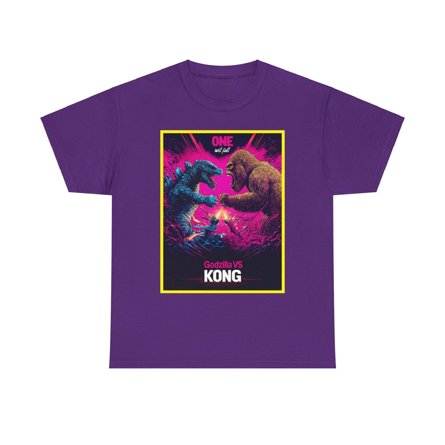 Zilla VS Kong Unisex Heavy Cotton Tee