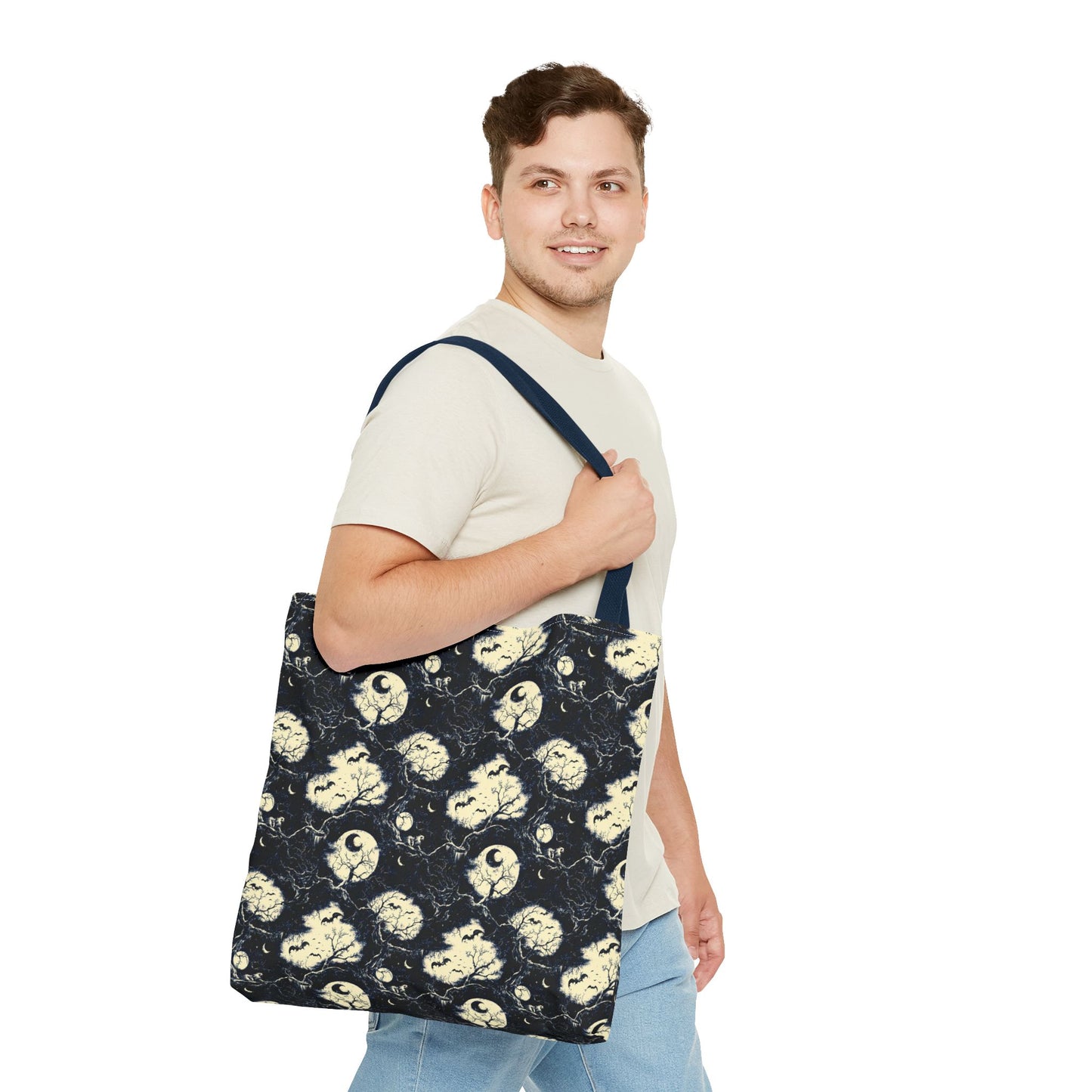 Bats and Moons Tote Bag