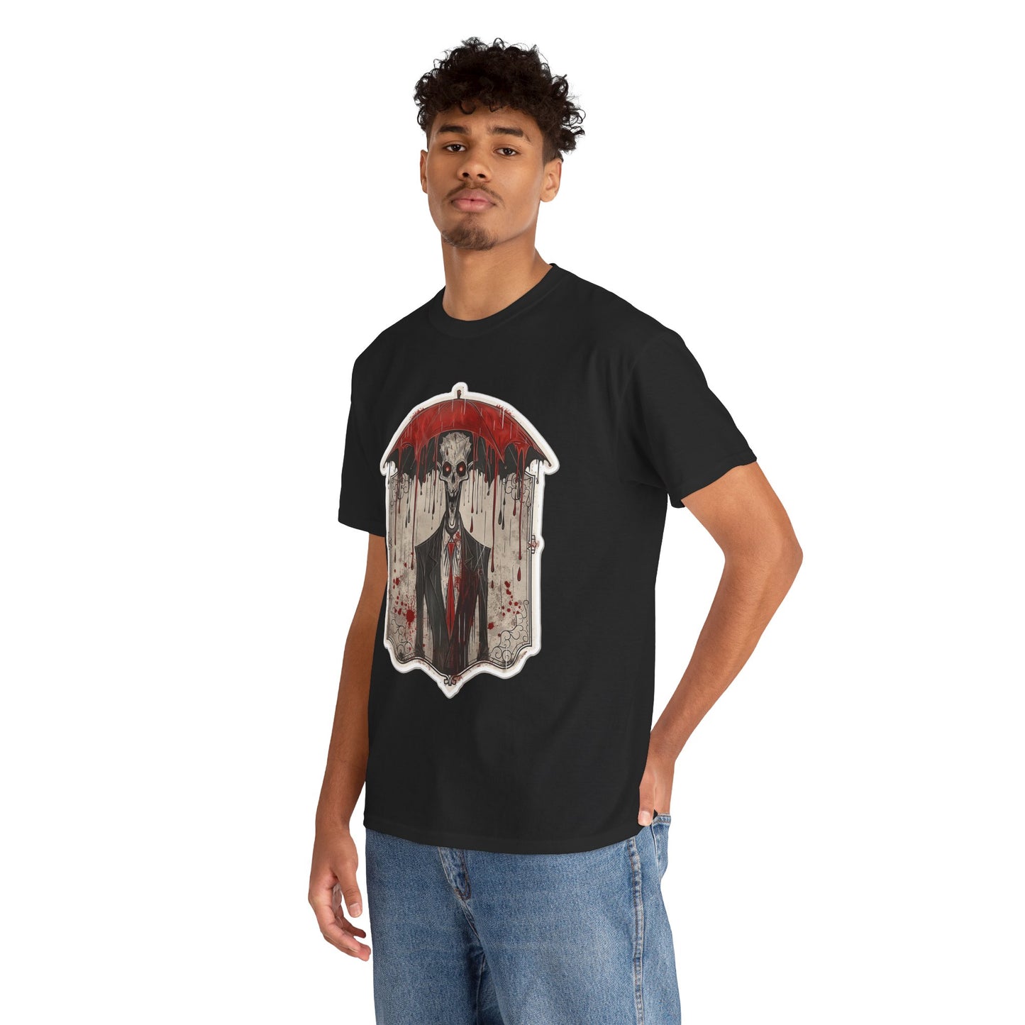 Fitzboyzprintz "Umbrella-Man" Unisex Heavy Cotton Graphic Tee