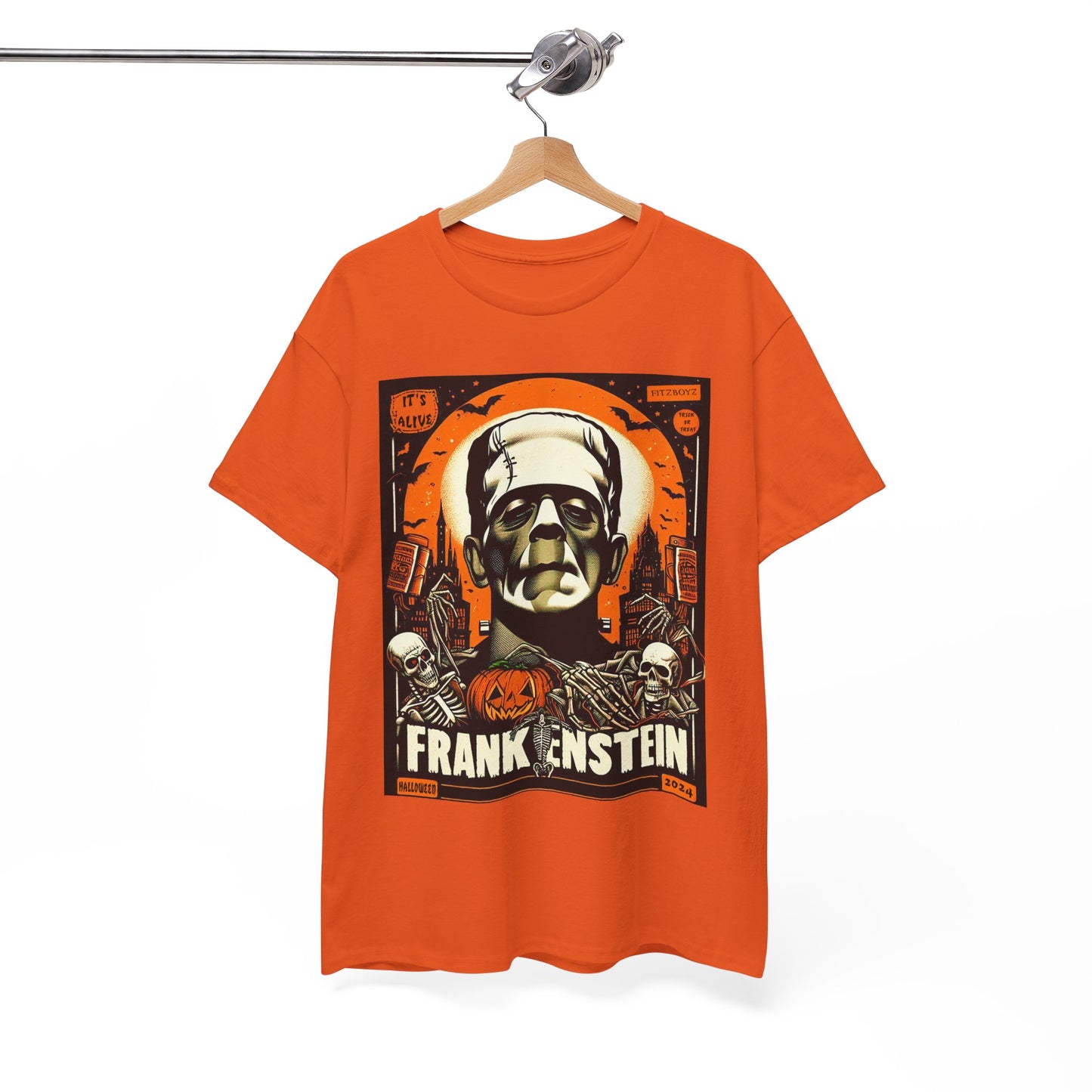 Fitzboyz 2024 halloween Exclusive Print Unisex Heavy Cotton Tee