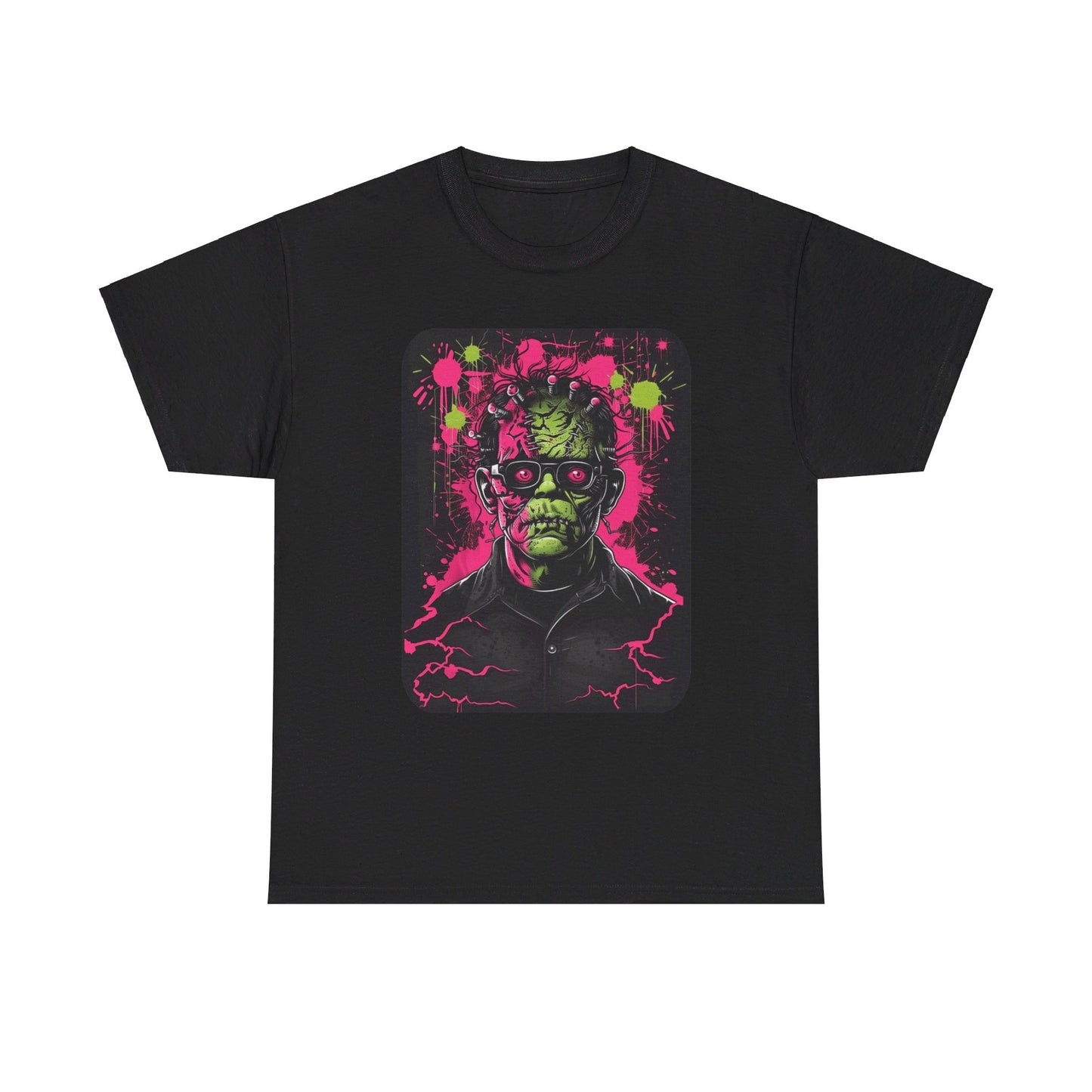 Fitzboyzprintz - Frankenstein's Monster Pop Art Unisex Heavy Cotton Tee