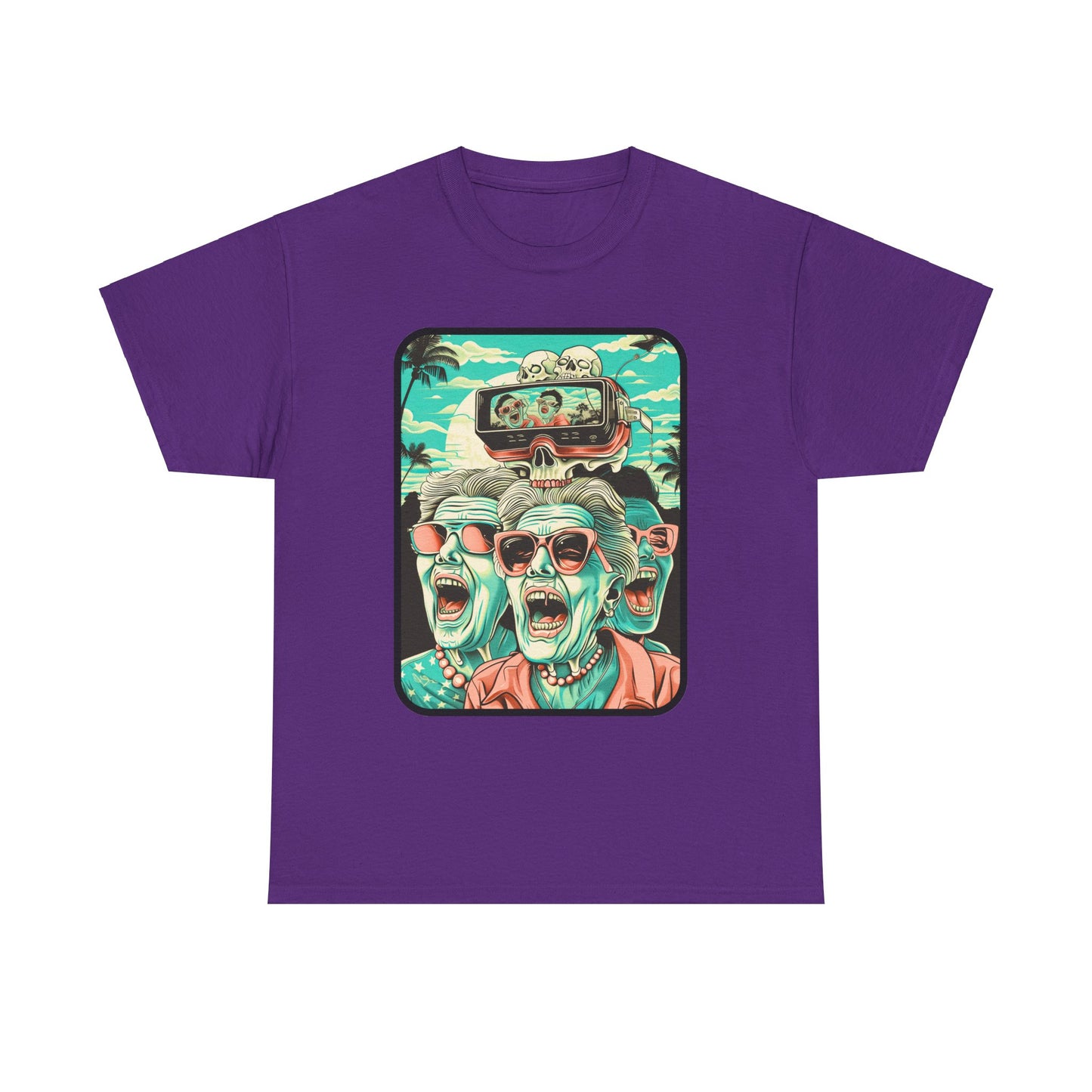 Fitzboyzprintz Granny Scream Squad Unisex Fashion Heavy Cotton Fabric Tee