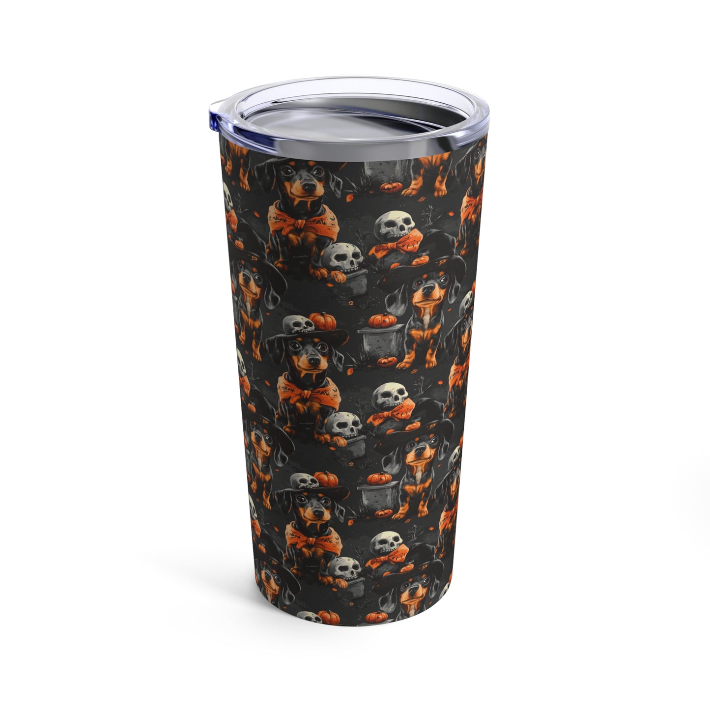 Dachshund Howl-O-Ween 2 Tumbler 20oz