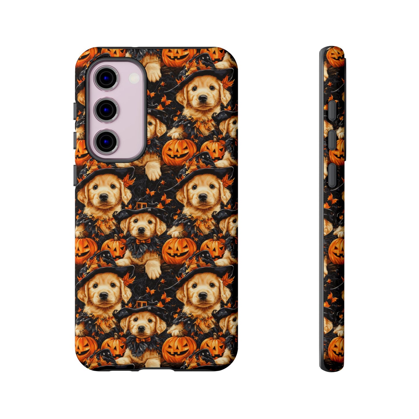 Happy Howl-O-Ween Golden Retriever Tough Case