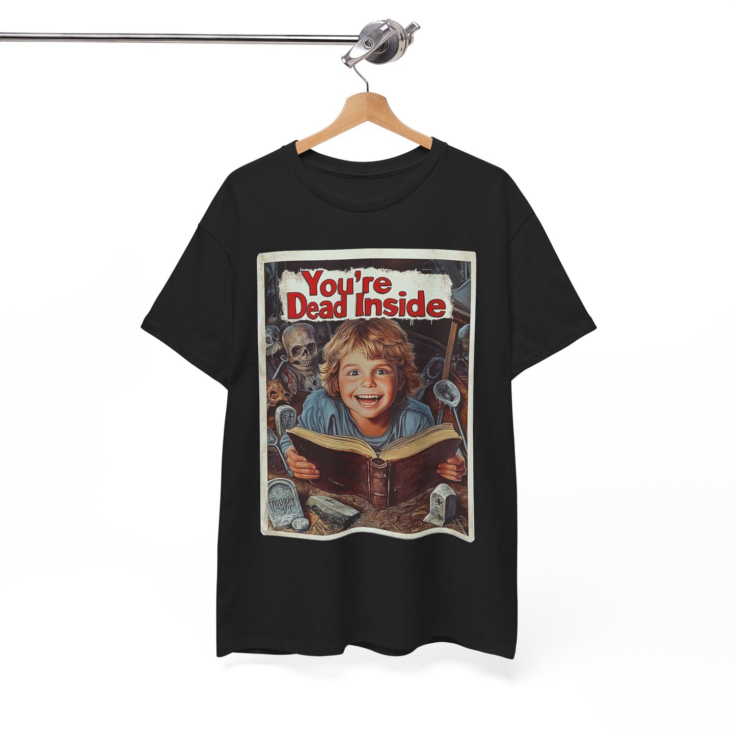 You're Dead Inside Unisex Heavy Cotton Tee