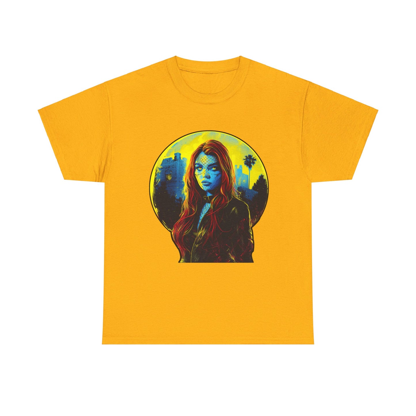 Fitzboyzprintz - Trouble in the City Unisex Heavy Cotton  Graphic Tee