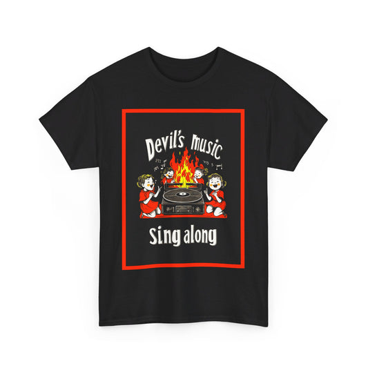 Devil's Music Unisex Heavy Cotton Tee