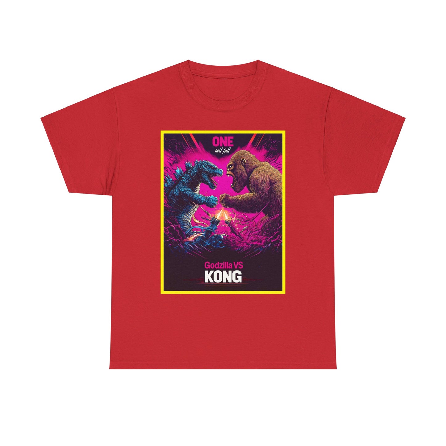 Zilla VS Kong Unisex Heavy Cotton Tee