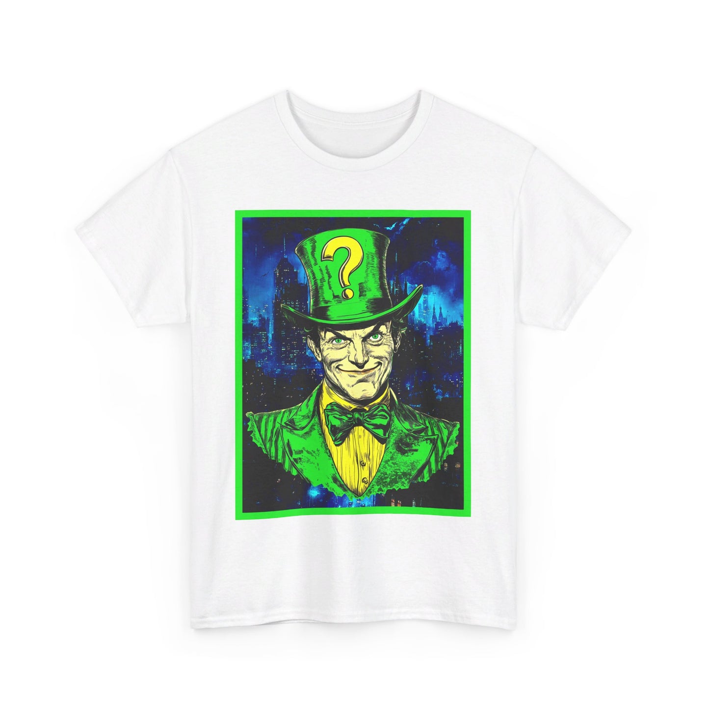 riddle me this Unisex Heavy Cotton Tee