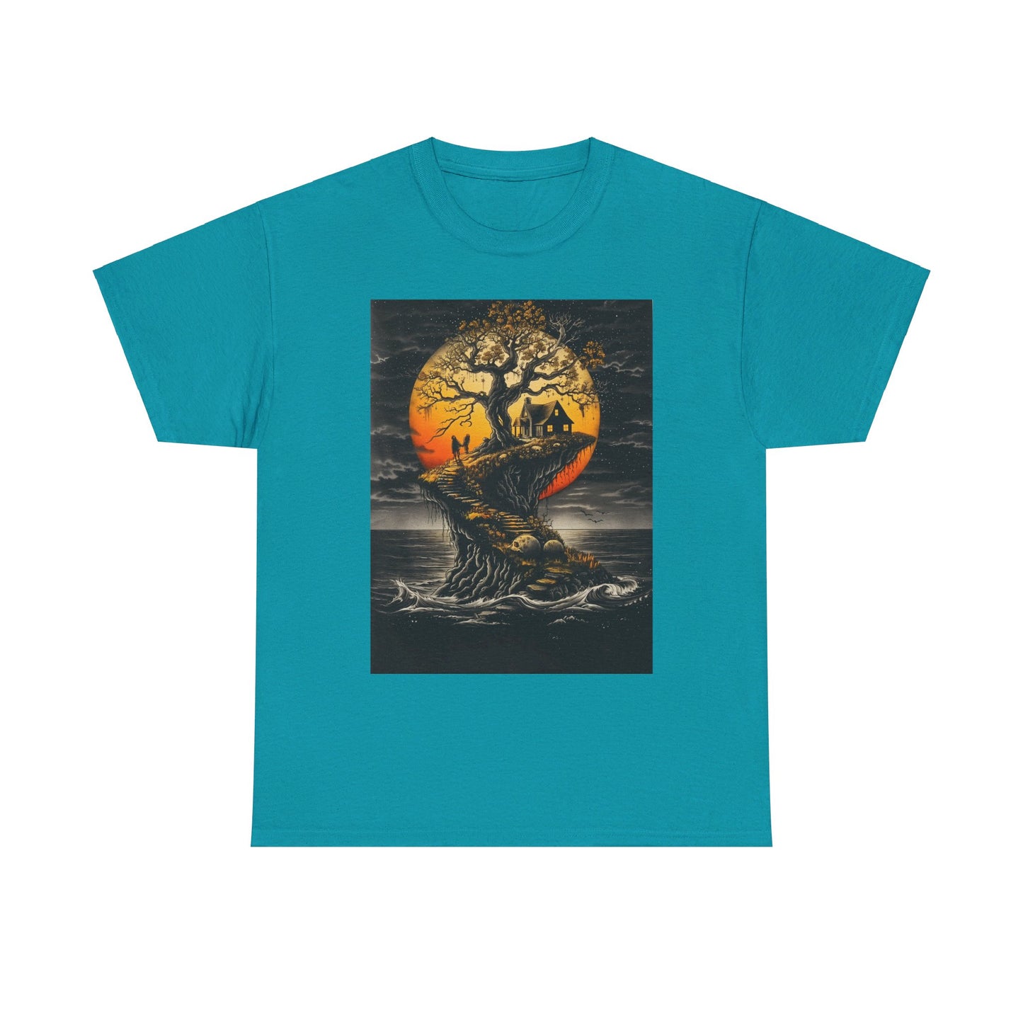 Fitzboyzprintz Mystic Tree Unisex Heavy Cotton Graphic Tee