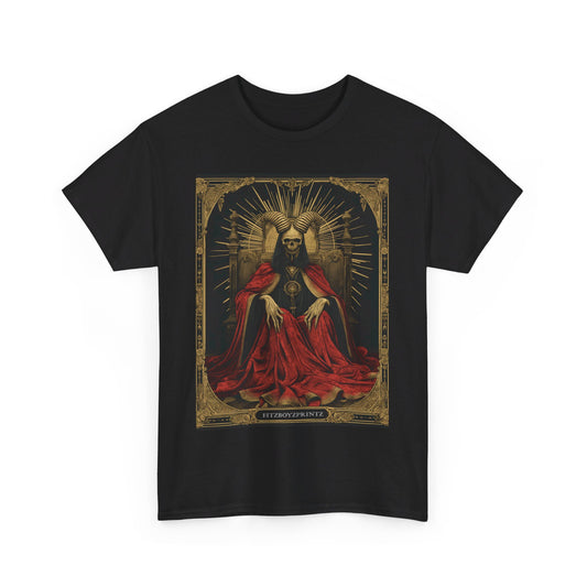Fitzboyzprintz Death Tarot Card Unisex Heavy Cotton Tee