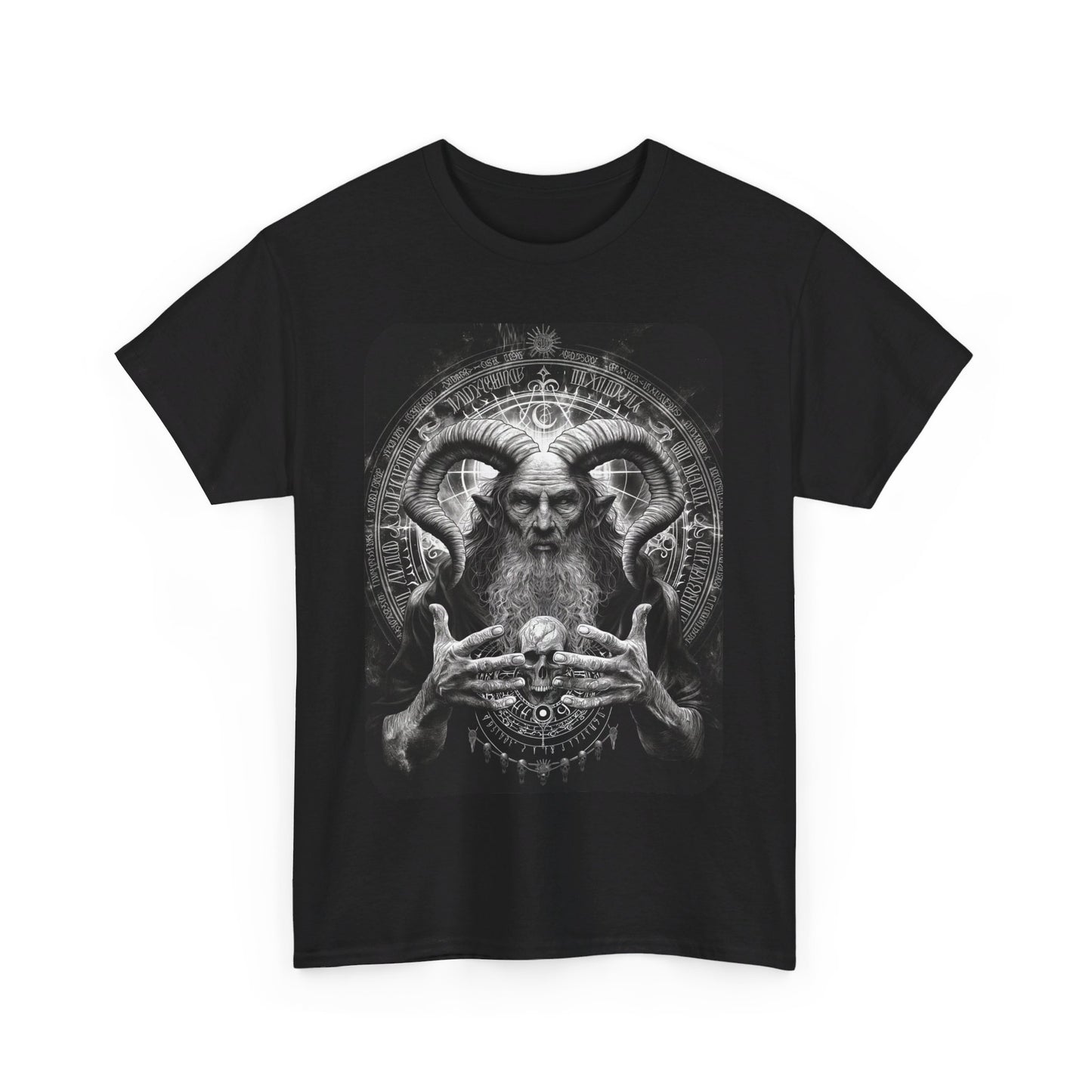 Fitzboyzprintz Devil's Meditation Unisex Heavy Cotton Tee