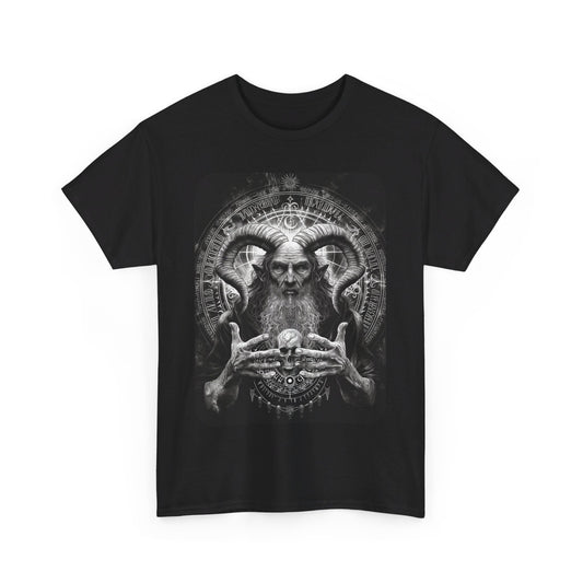 Fitzboyzprintz Devil's Meditation Unisex Heavy Cotton Tee