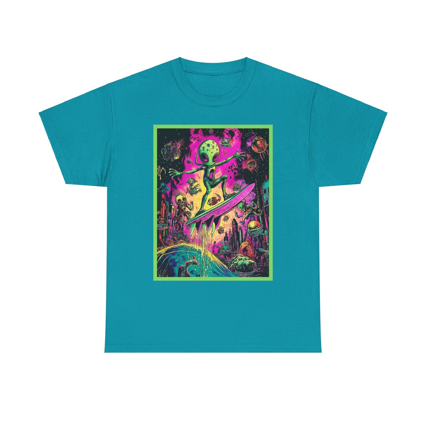 Alien World Unisex Heavy Cotton Tee