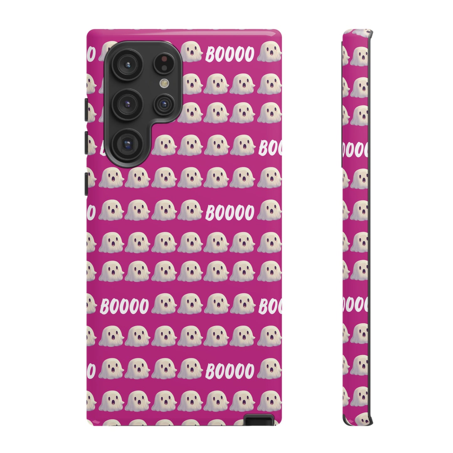 Pink Halloween Ghost Boos Tough Cases