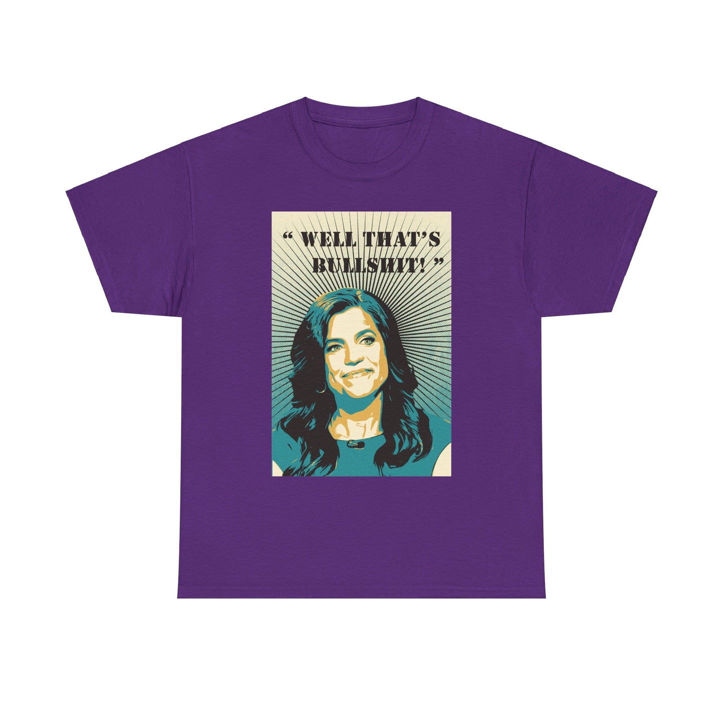 That's Bullshit Blue Unisex Heavy Cotton Tee