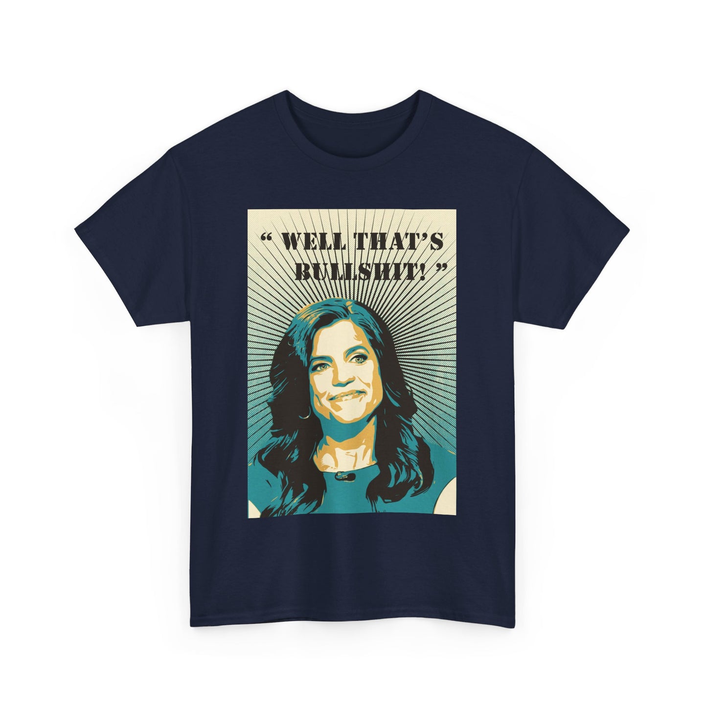 That's Bullshit Blue Unisex Heavy Cotton Tee
