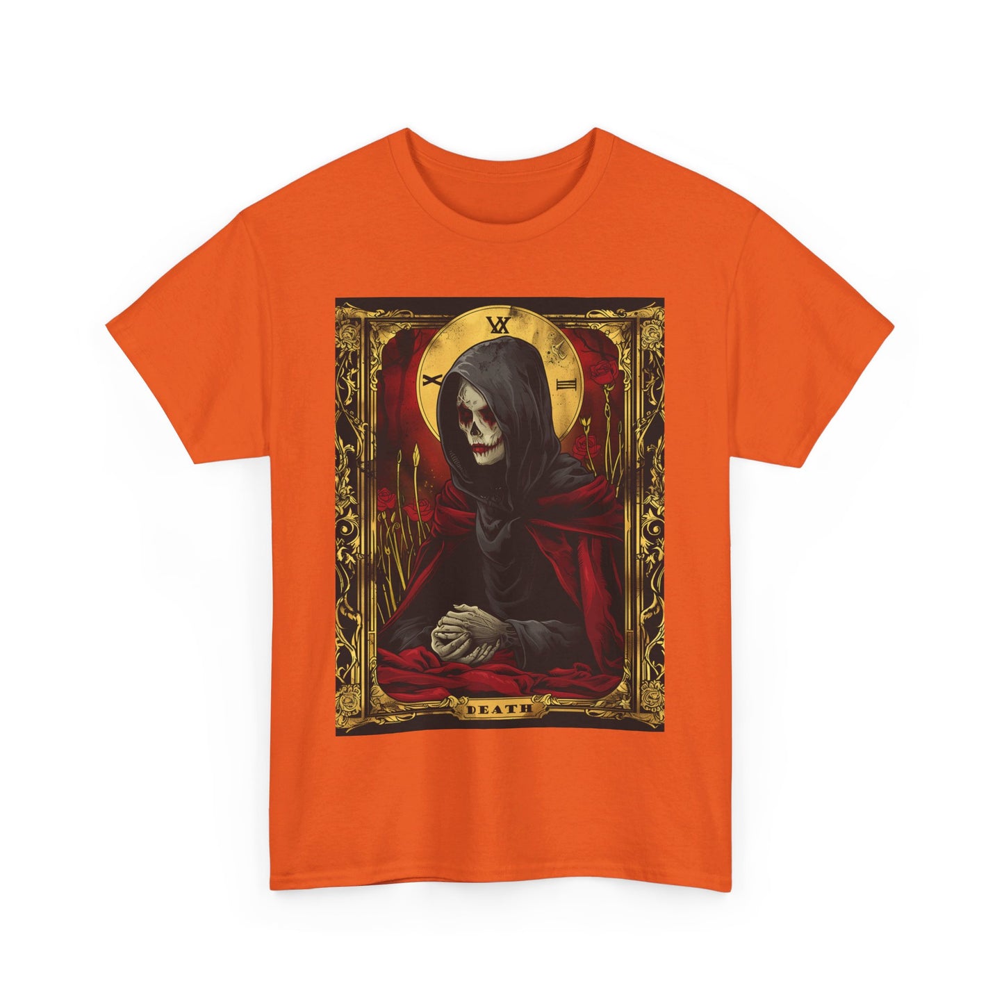 Fitzboyzprintz - Death Tarot Card Unisex Heavy Cotton Shirt