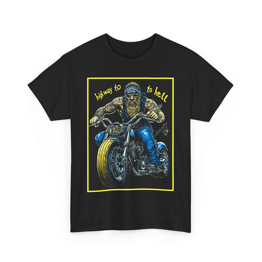 highway to hell Unisex Heavy Cotton Tee