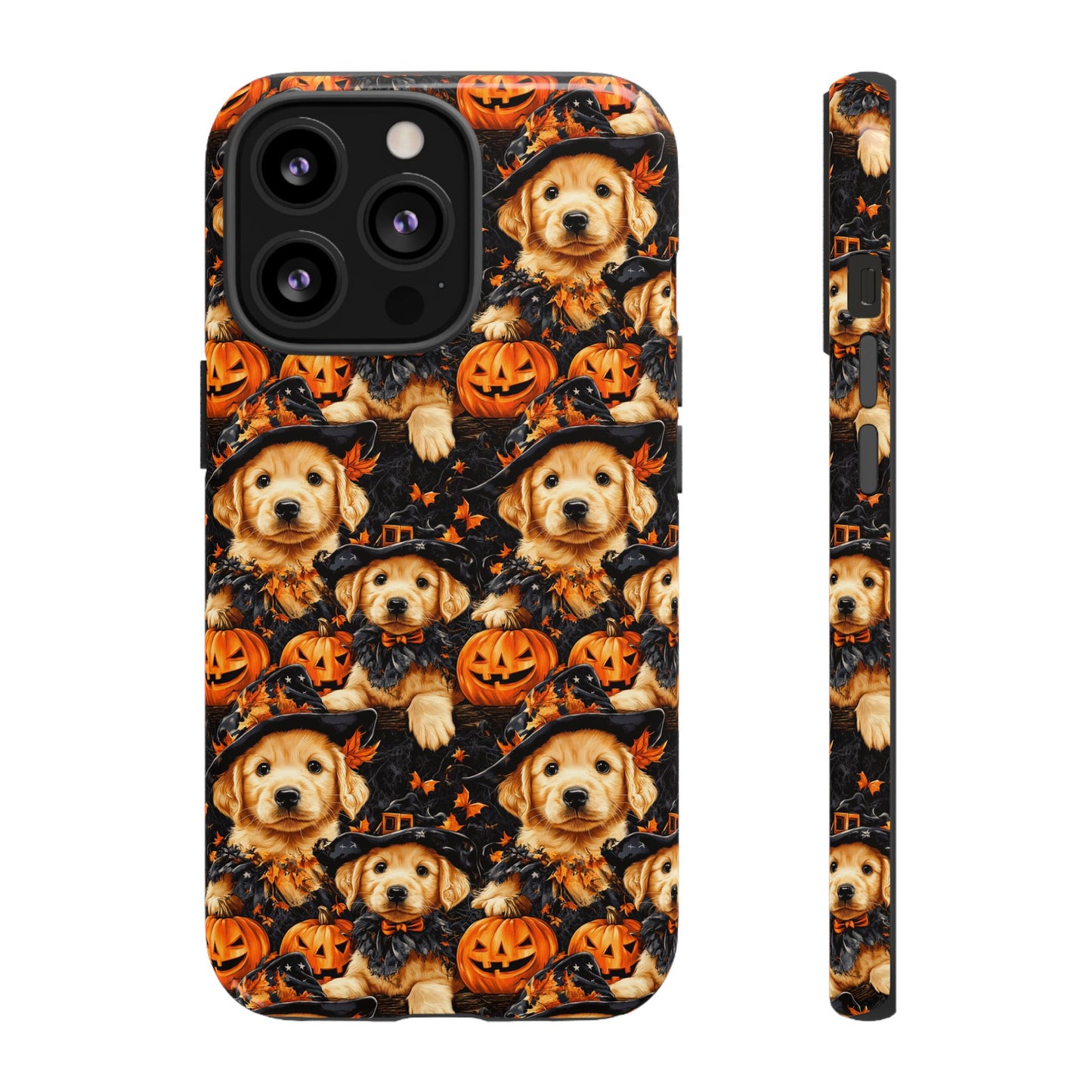 Happy Howl-O-Ween Golden Retriever Tough Case