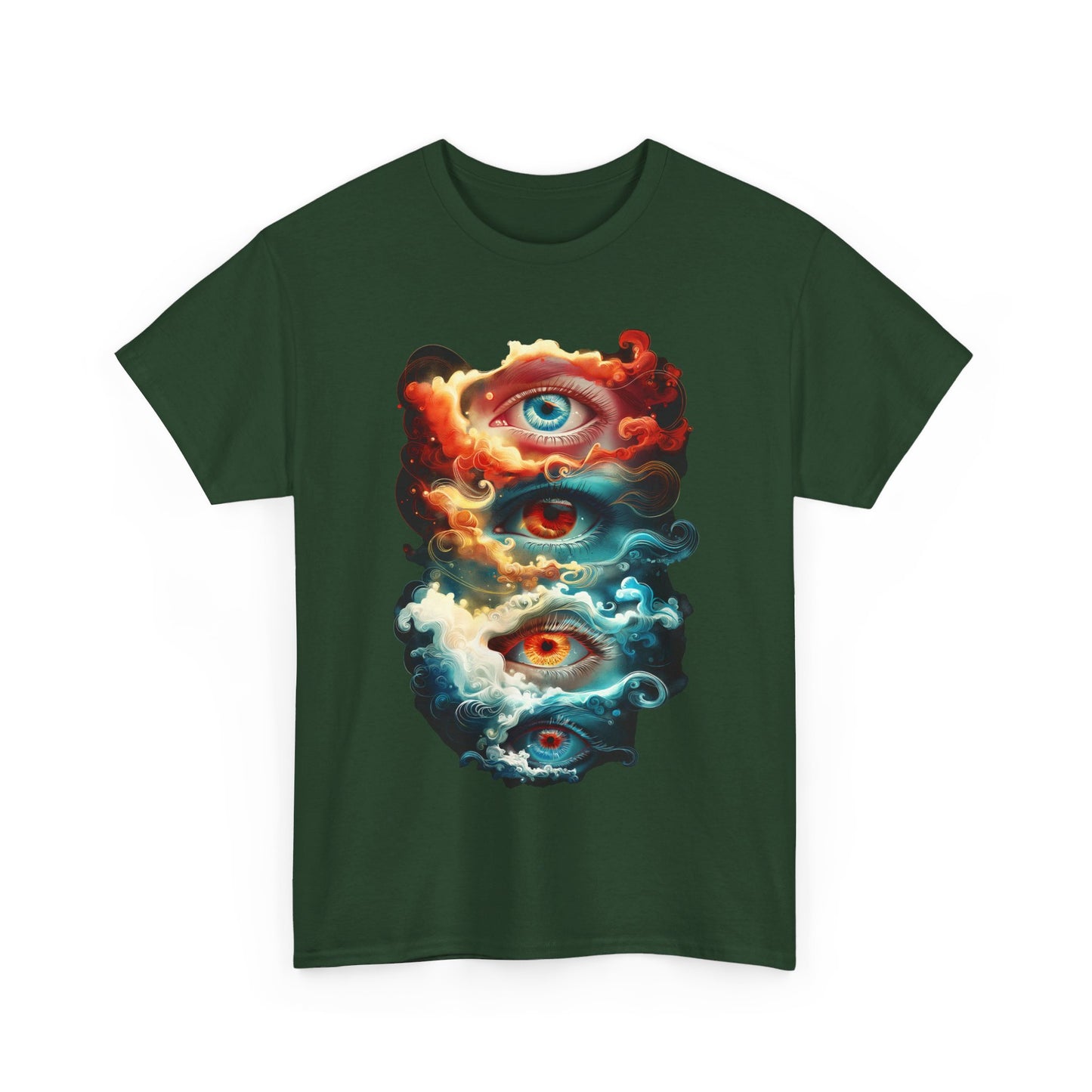 Eyes of the Spirit Unisex Heavy Cotton Graphic Tee