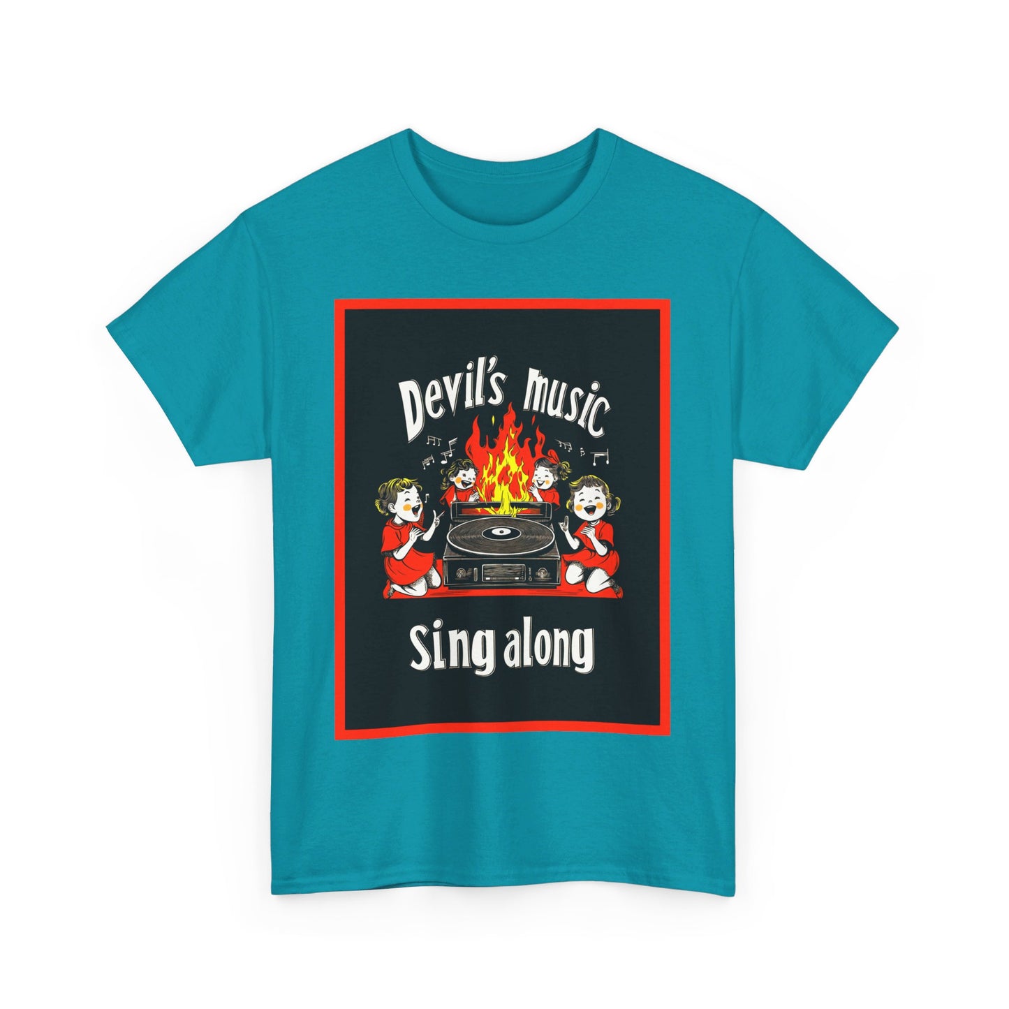 Devil's Music Unisex Heavy Cotton Tee