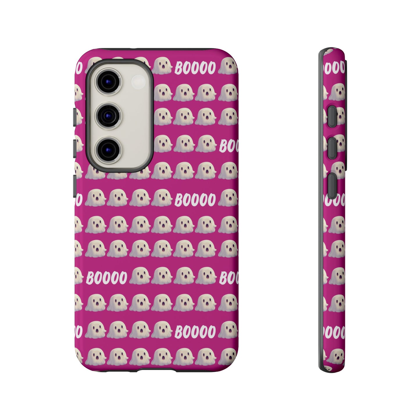Pink Halloween Ghost Boos Tough Cases