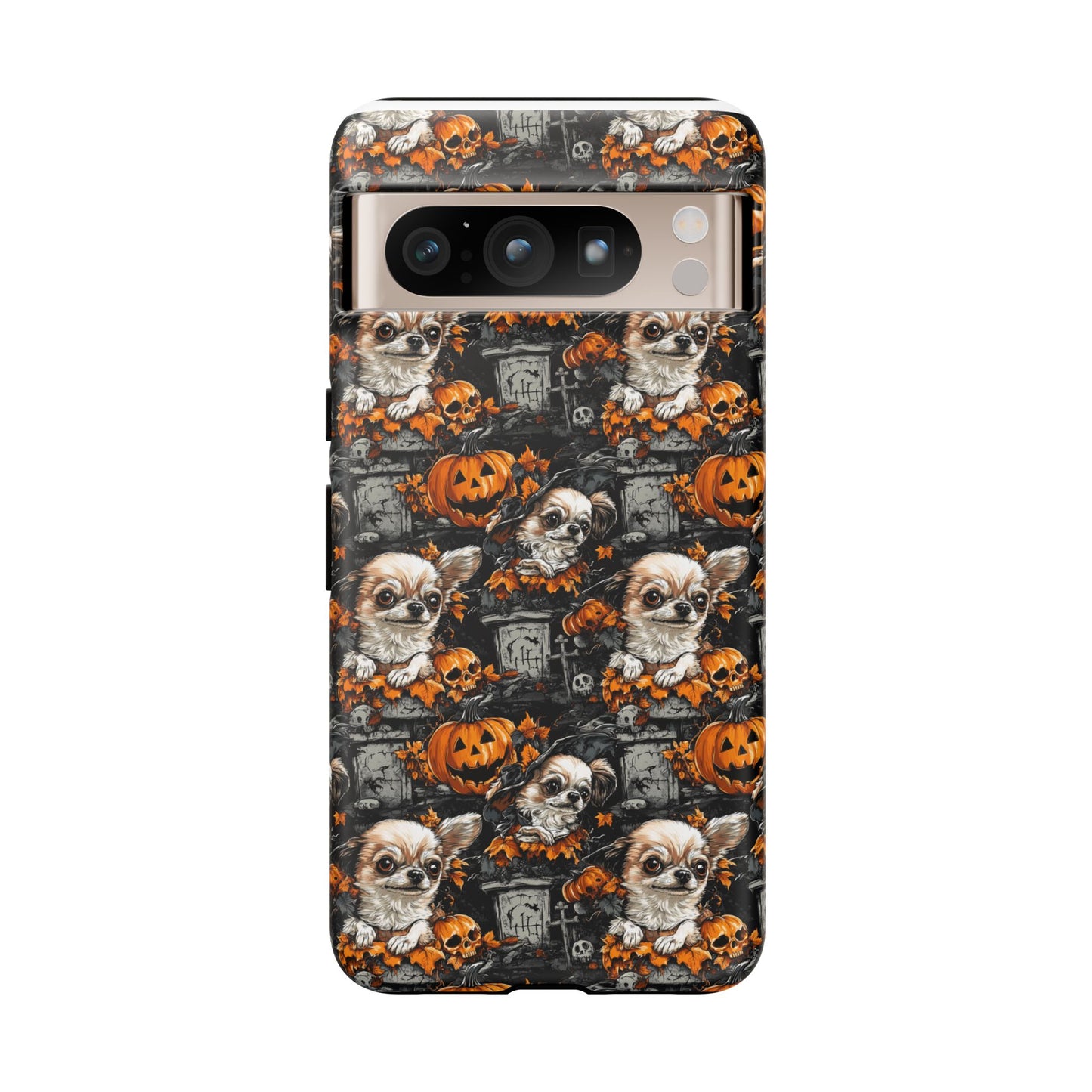 Happy Howl-O-Ween Chihuahua Tough Case