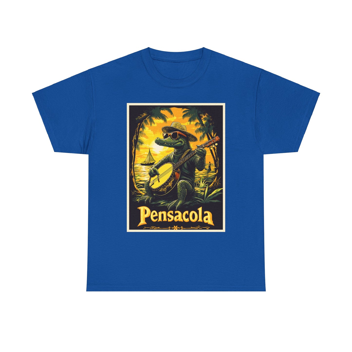 Pensacola gator Unisex Heavy Cotton Tee