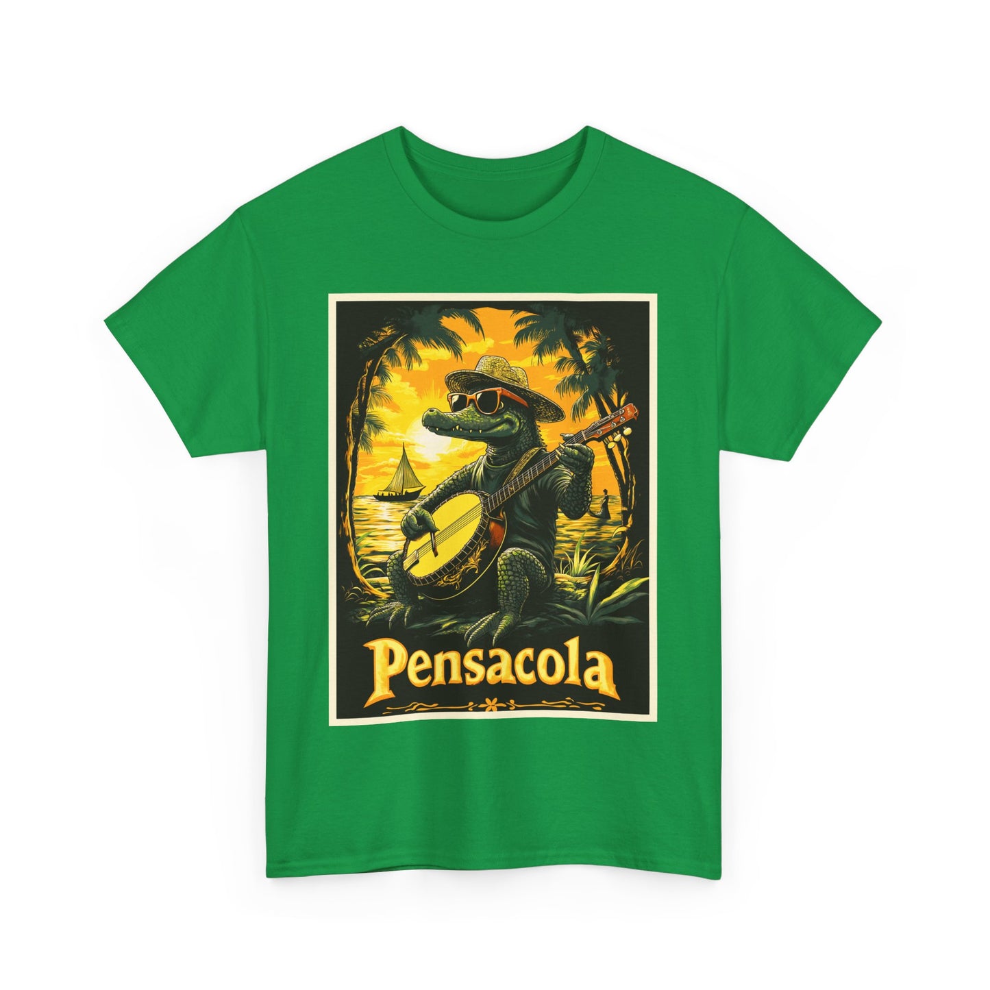Pensacola gator Unisex Heavy Cotton Tee