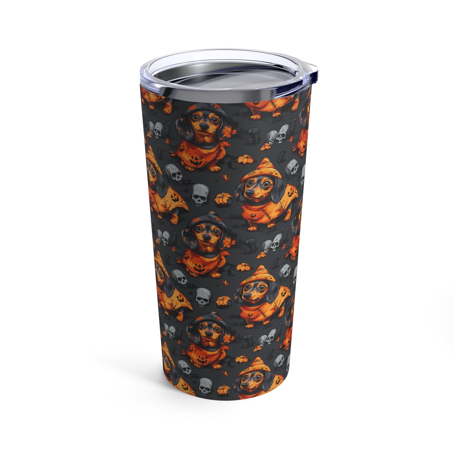 Dachshund Howl-O-Weenie Tumbler 20oz