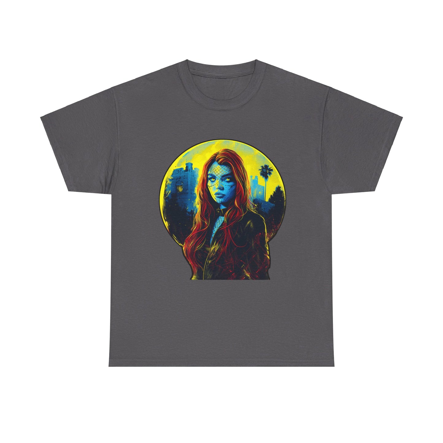 Fitzboyzprintz - Trouble in the City Unisex Heavy Cotton  Graphic Tee