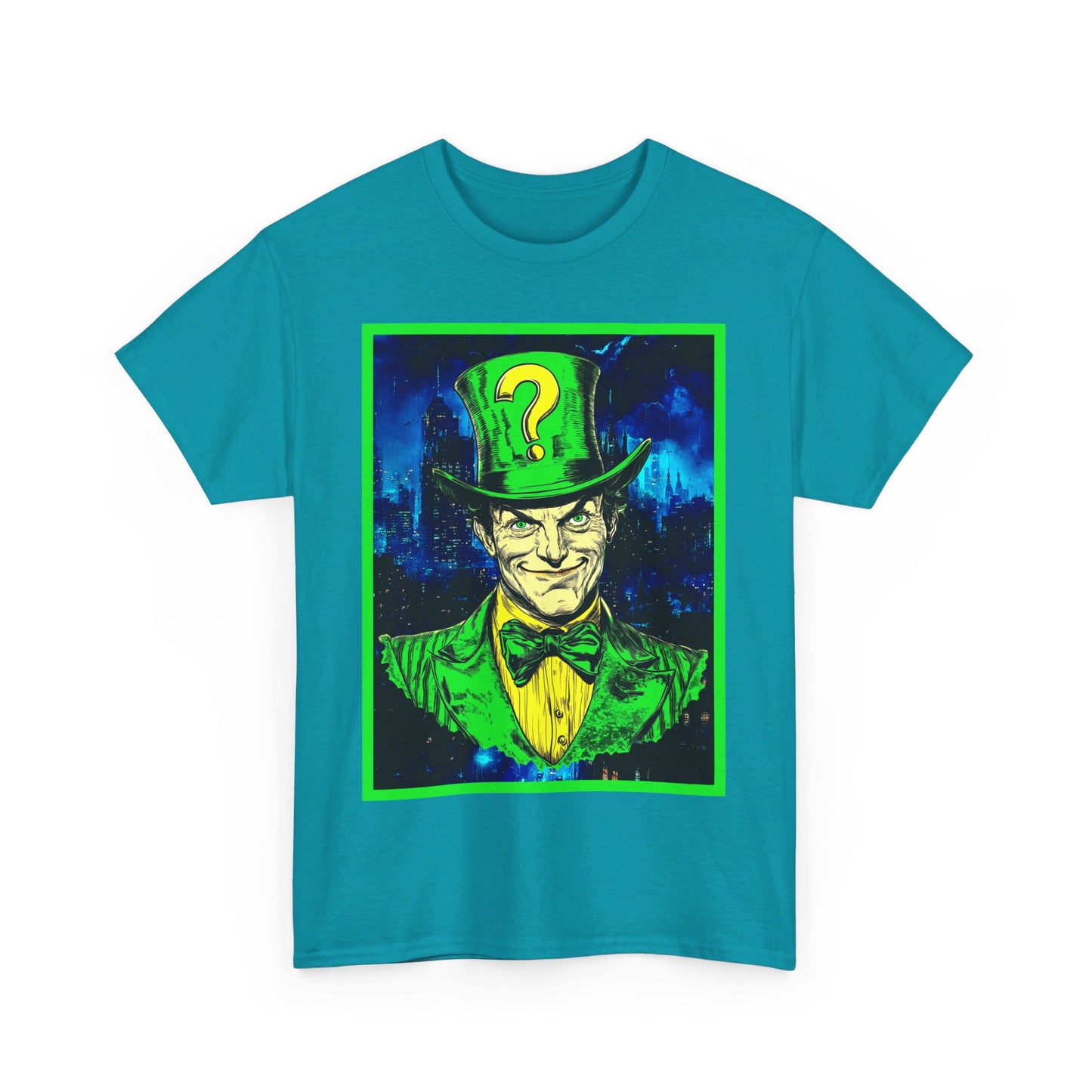 riddle me this Unisex Heavy Cotton Tee