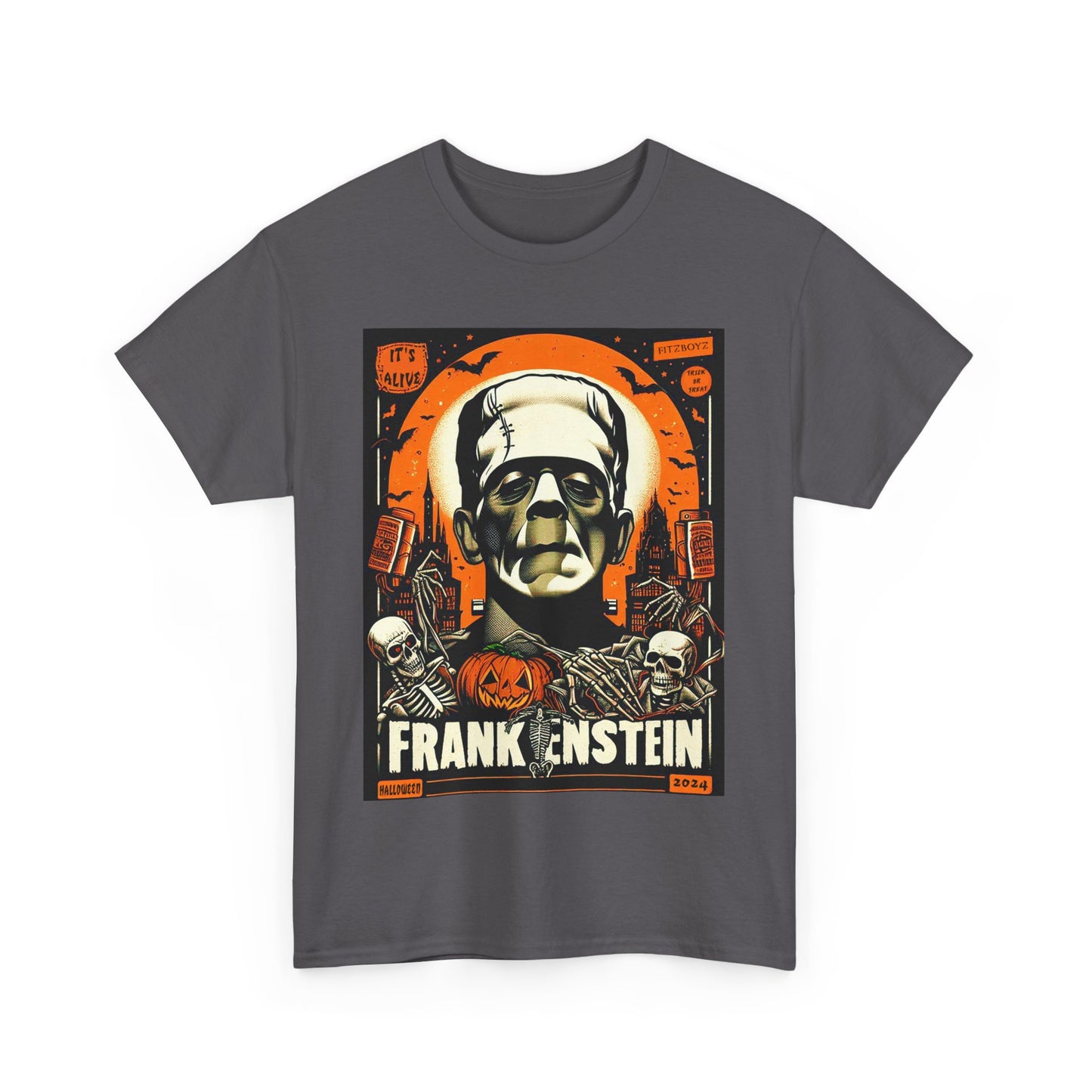 Fitzboyz 2024 halloween Exclusive Print Unisex Heavy Cotton Tee