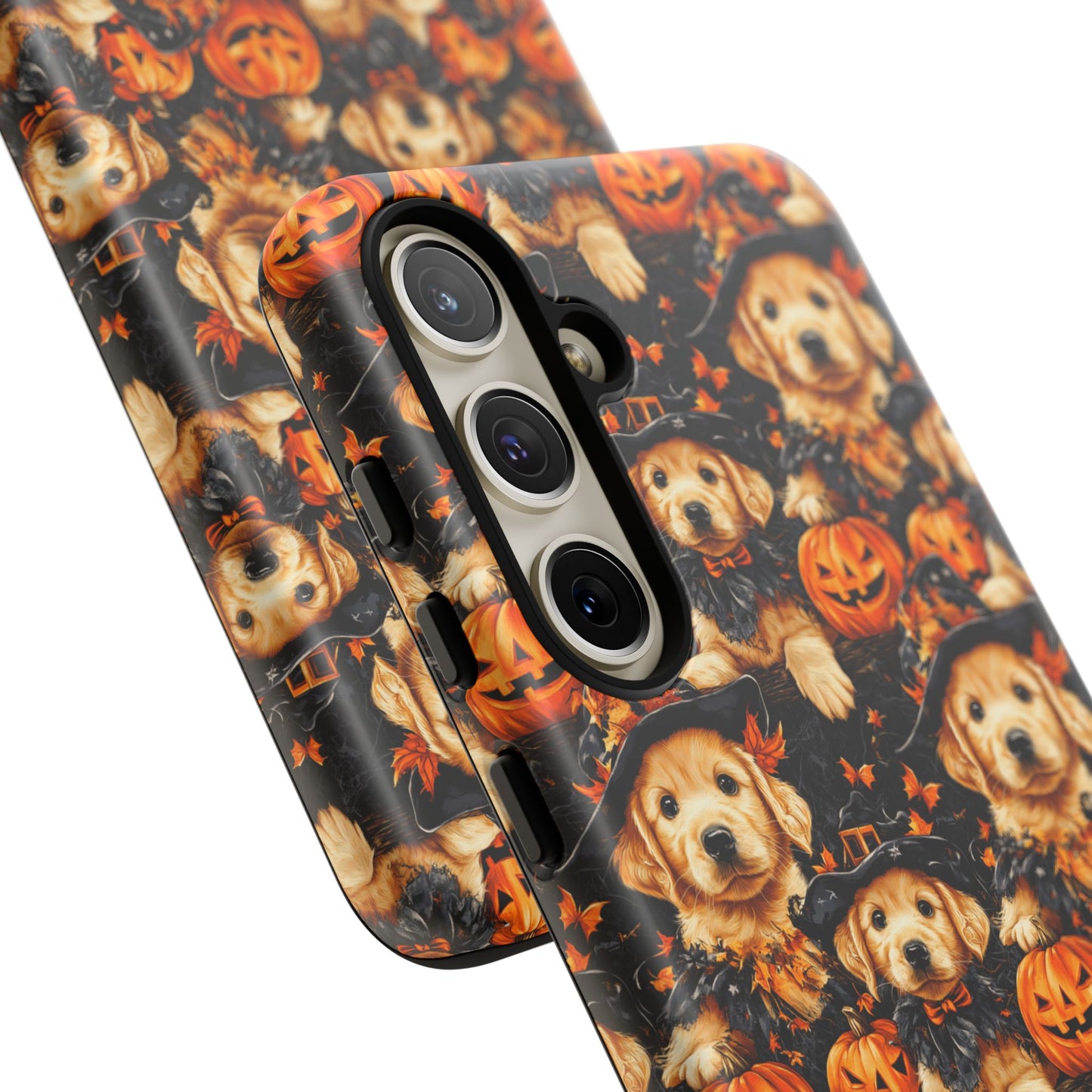 Happy Howl-O-Ween Golden Retriever Tough Case