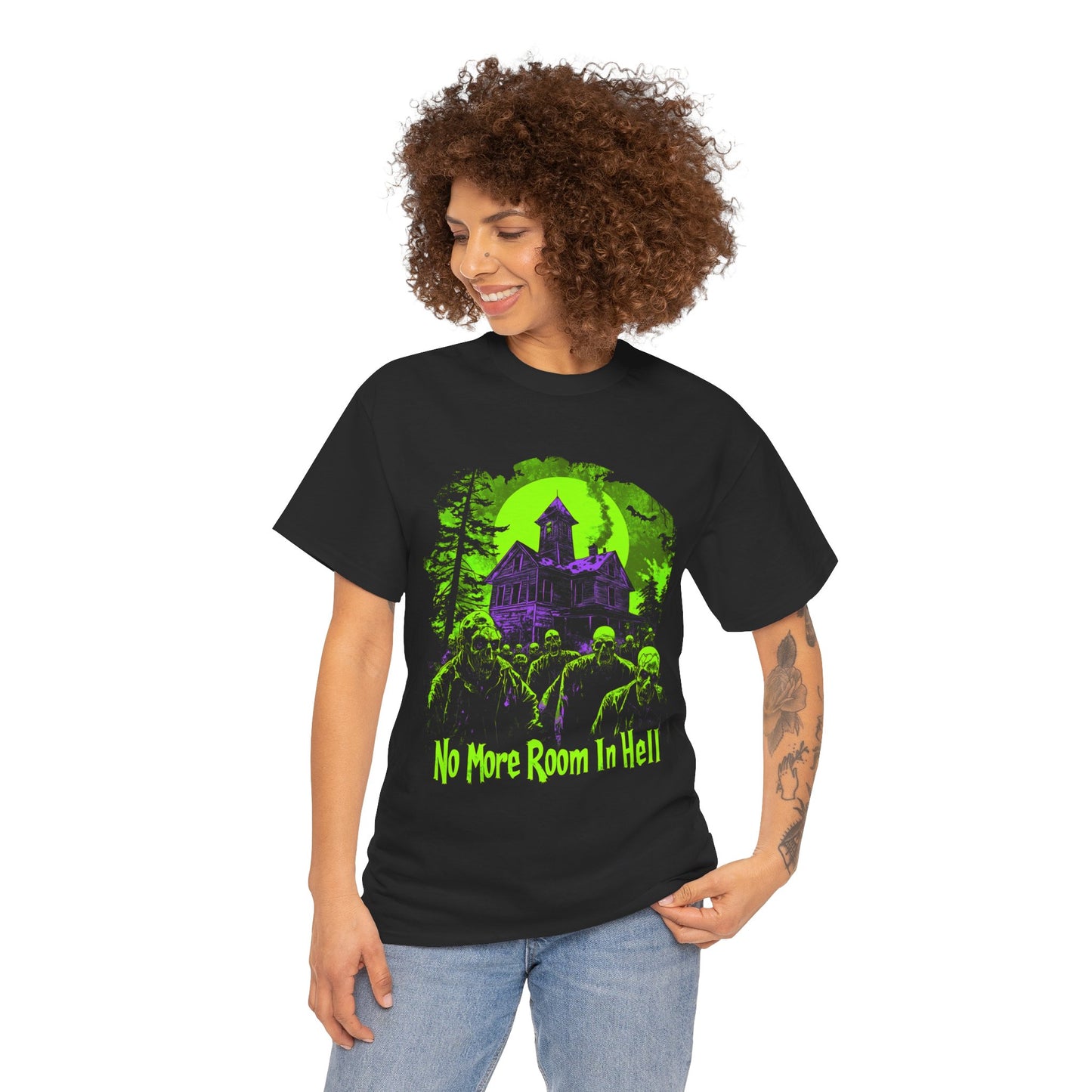 Fitzboyz Halloween 2024 No More Room in Hell Unisex Heavy Cotton Tee