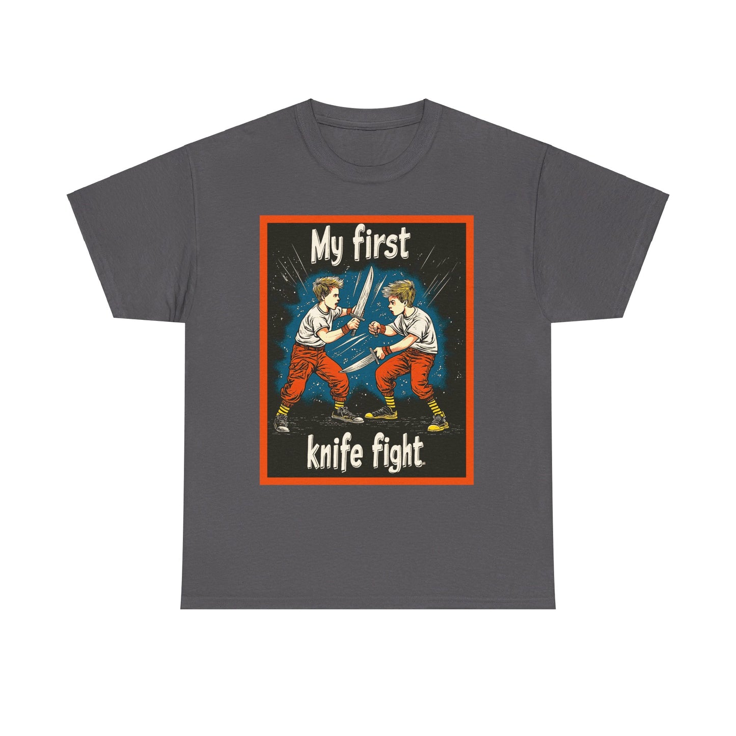 First Knife Fight Unisex Heavy Cotton Tee