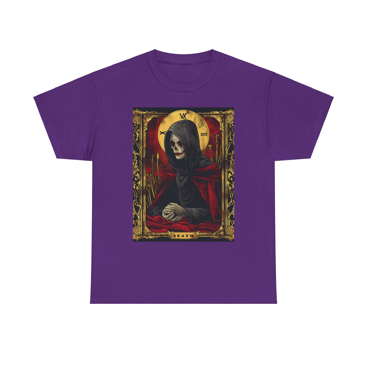 Fitzboyzprintz - Death Tarot Card Unisex Heavy Cotton Shirt