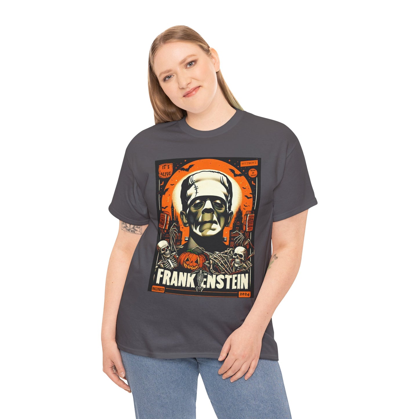 Fitzboyz 2024 halloween Exclusive Print Unisex Heavy Cotton Tee