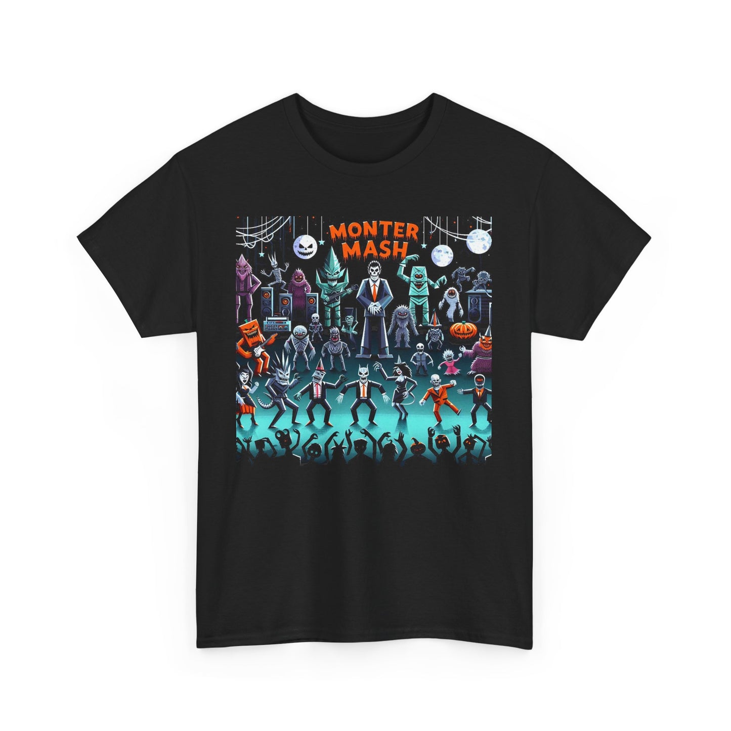 Monster Mash Unisex Heavy Cotton Tee