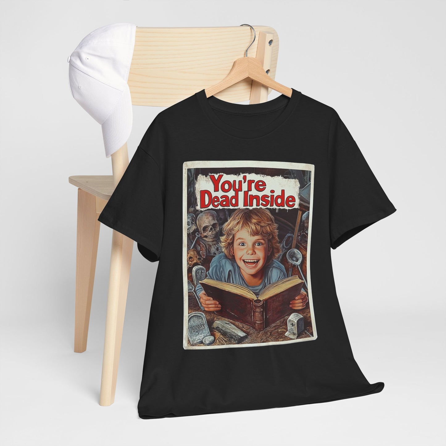 You're Dead Inside Unisex Heavy Cotton Tee