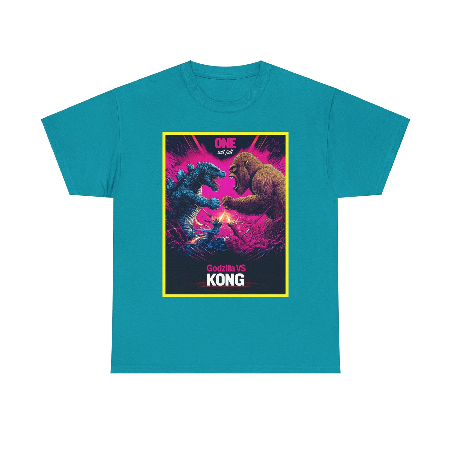 Zilla VS Kong Unisex Heavy Cotton Tee