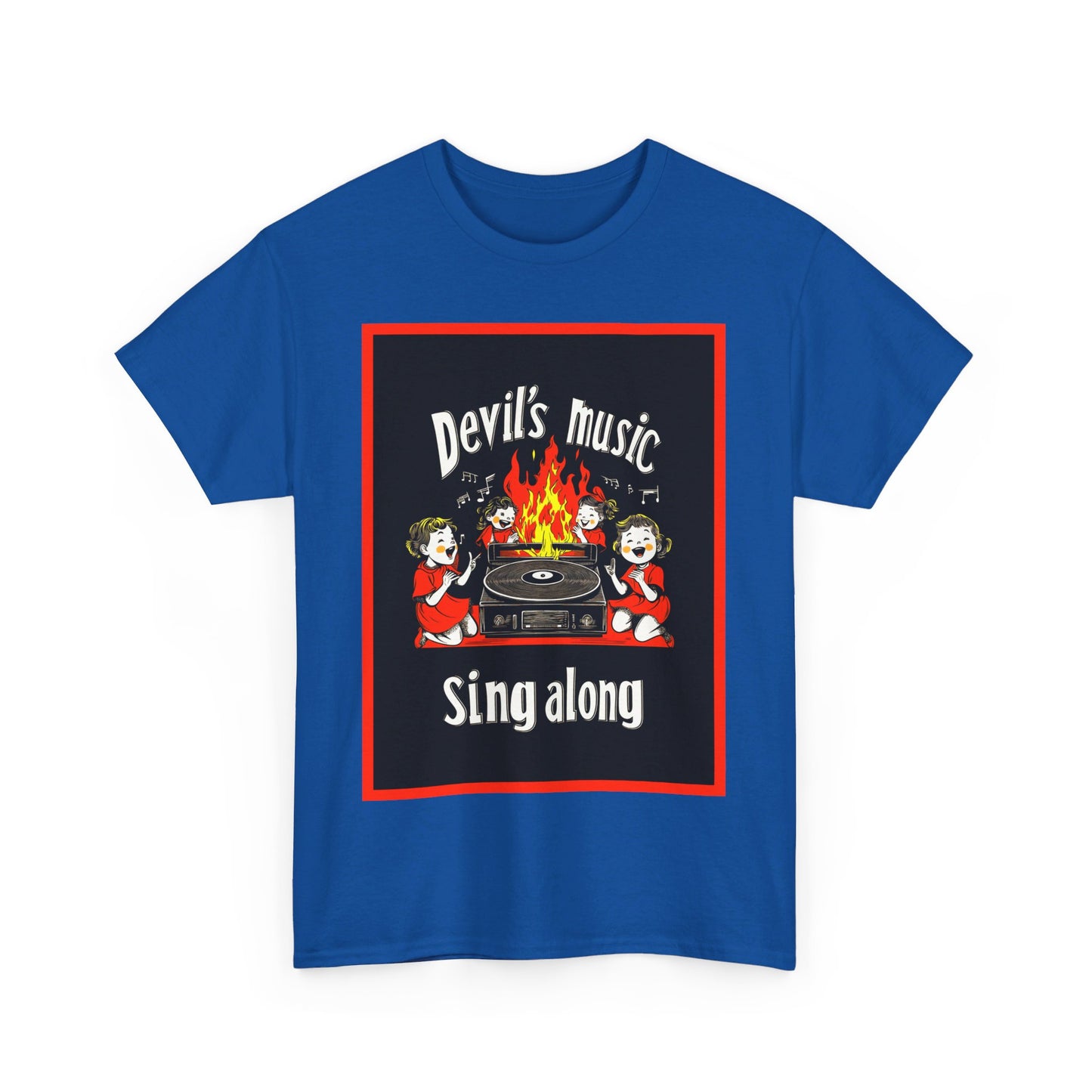 Devil's Music Unisex Heavy Cotton Tee