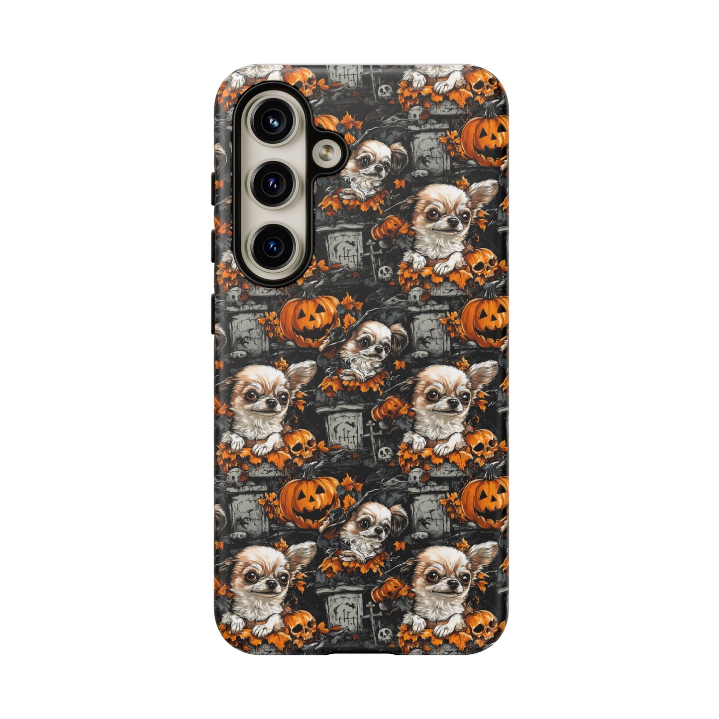 Happy Howl-O-Ween Chihuahua Tough Case