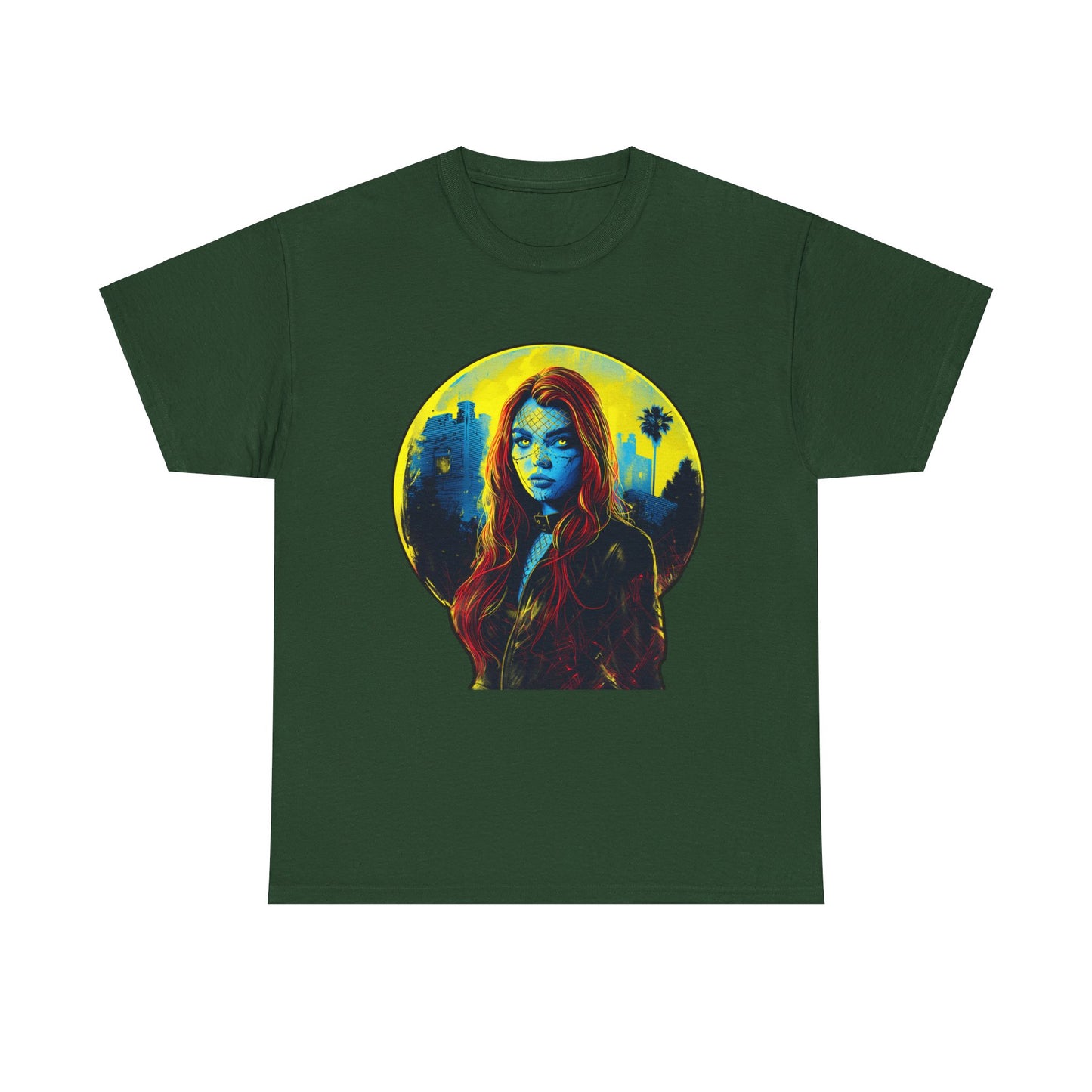Fitzboyzprintz - Trouble in the City Unisex Heavy Cotton  Graphic Tee